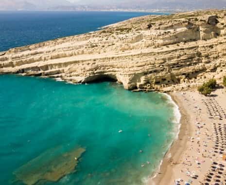 South Crete: Tour to Matala Hippies Beach & Gortys Archaeological Site